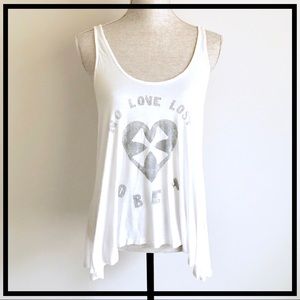 • Obey “No Love Lost White” Tank •